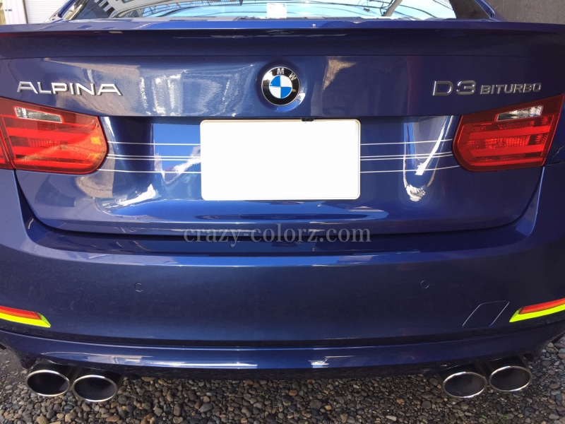 BMW ALPINA D3 PINSTRIPE WRAPS