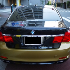 BMW 7series car wrapping