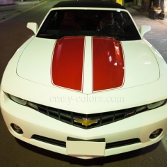 camaro red rallye stripe