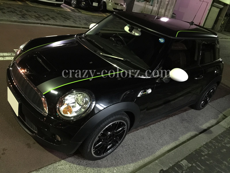 BMW MINI RAY PACKAGE STYLE&BLACK OUT ROOF WRAP 