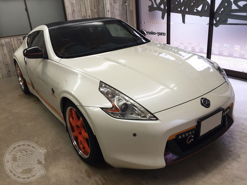 Z f ボディ[ラッピング可] カーラッピング 日産 フェアレディZ 部分ラッピング LAPPS