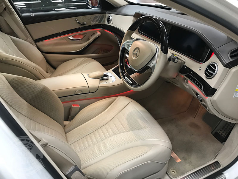 Sクラス W222 レザーコーティング ルームクリーニング 東京 台東区 カーラッピング ボディーコーティング専門店 株 クレイジーカラーズ Crazy Colorz