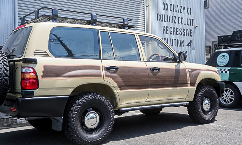 ランドクルーザーウッドデカール