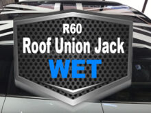 r60ユニオンジャックのエンブレム