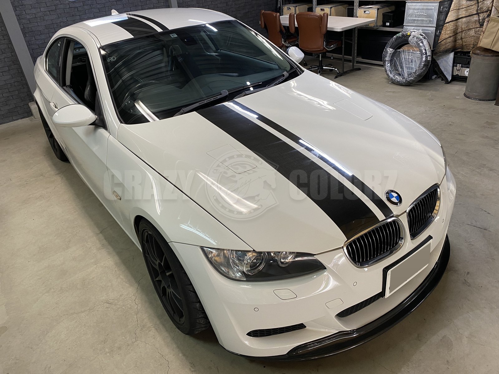 BMW 3シリーズ クーペ E92 クレイジーカーボン センターストライプ 東京