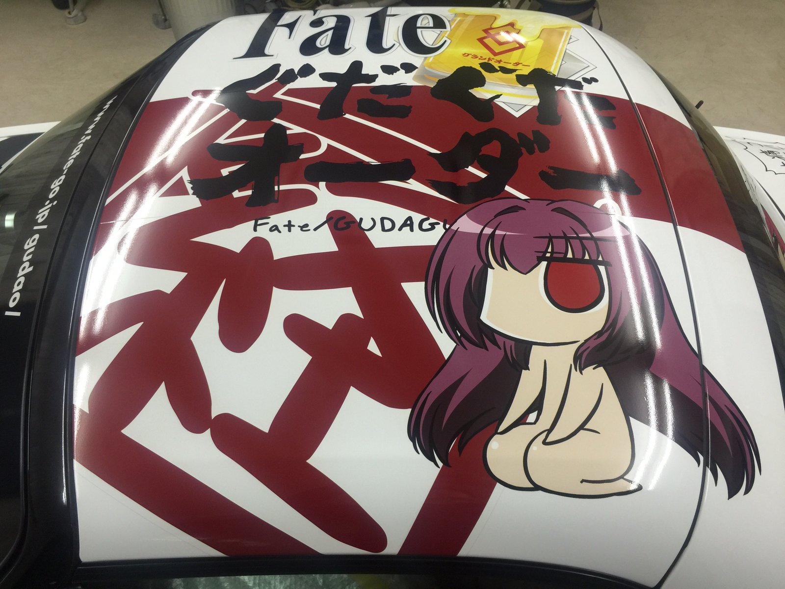 初代ダイハツ コペン ルーフ 痛車ラッピング 東京
