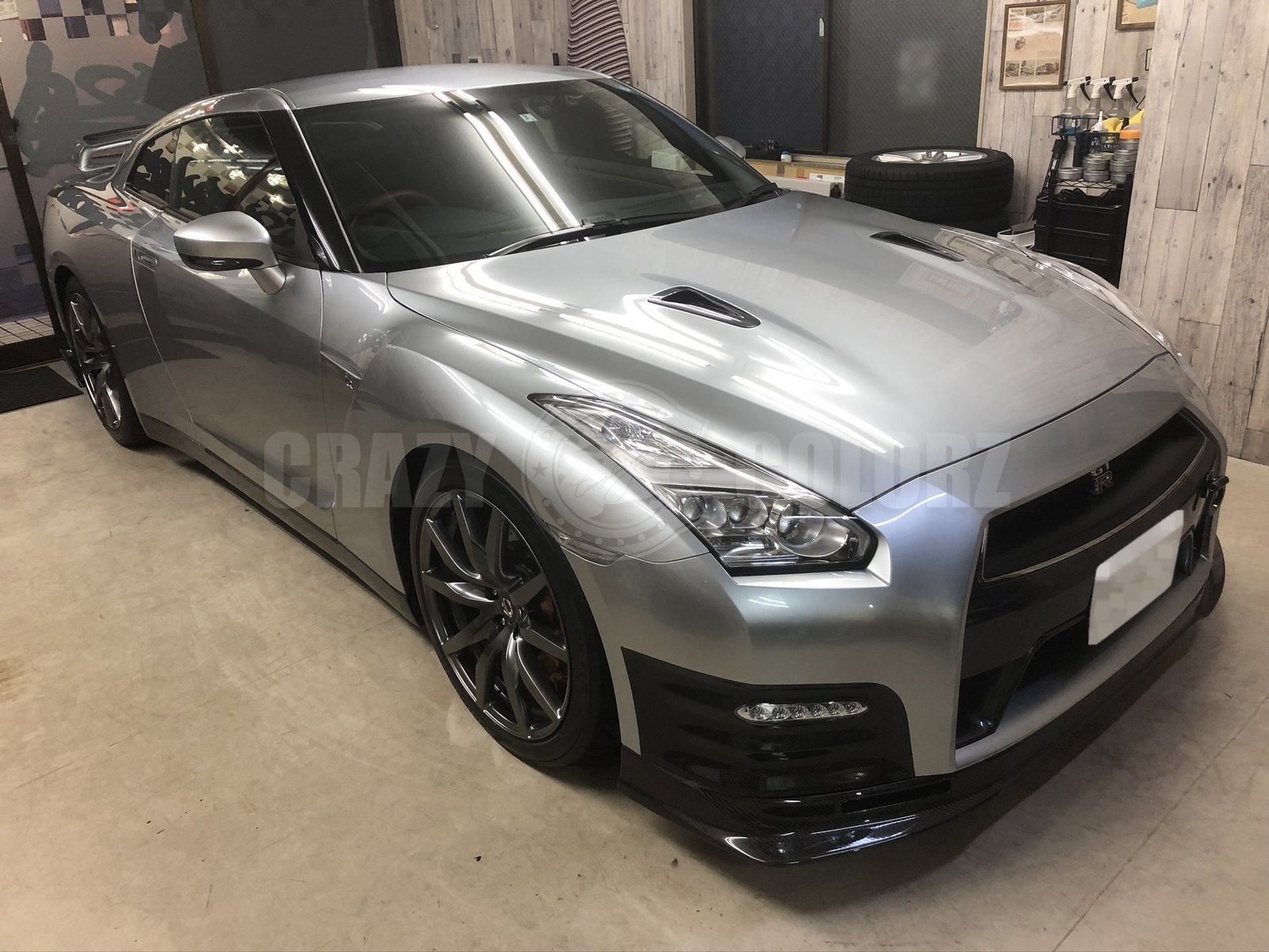 日産 GT-R R35 クレイジーカーボン ラッピング 東京