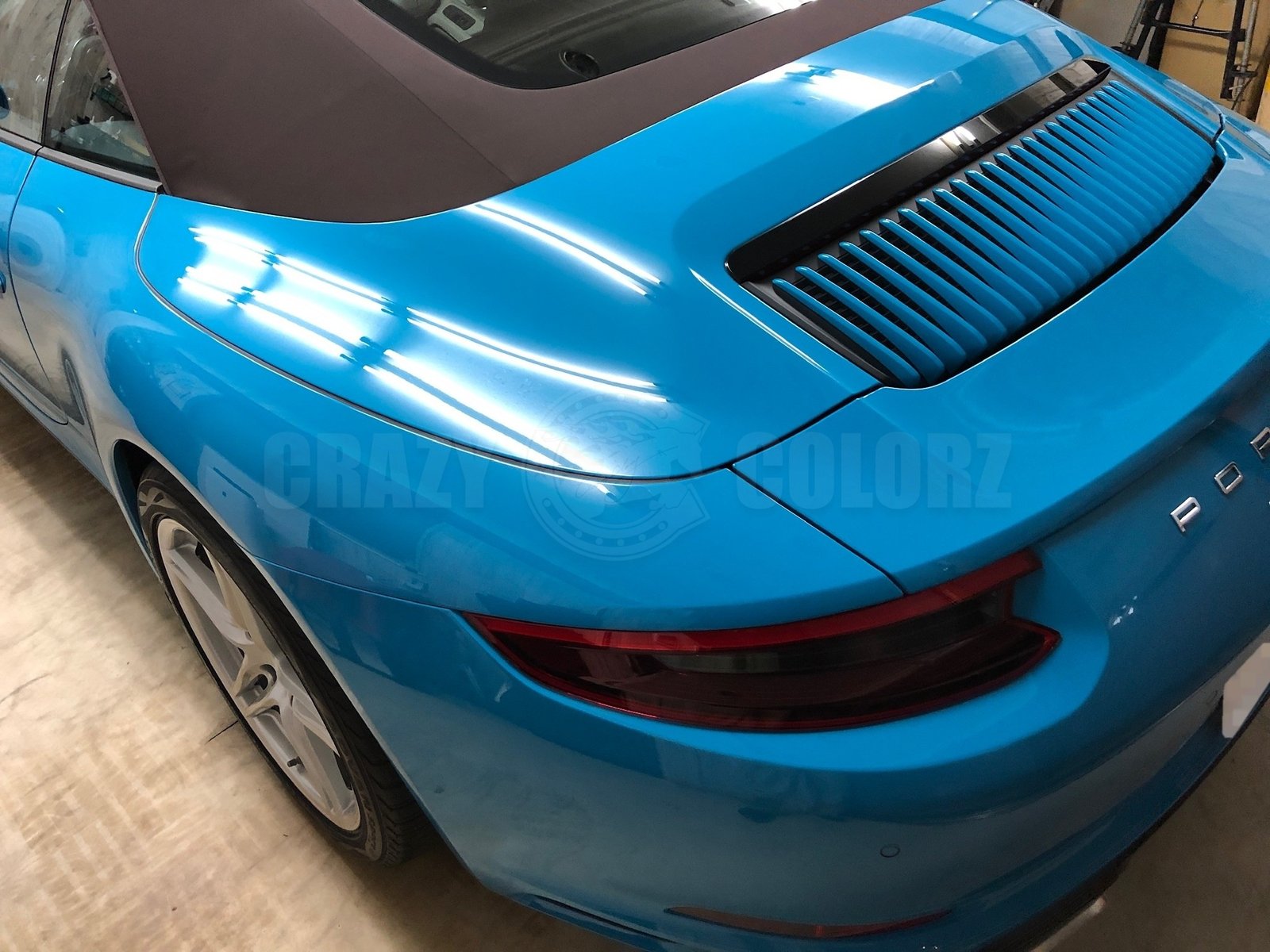 ポルシェ 911 リア テールランプ コーティング 東京