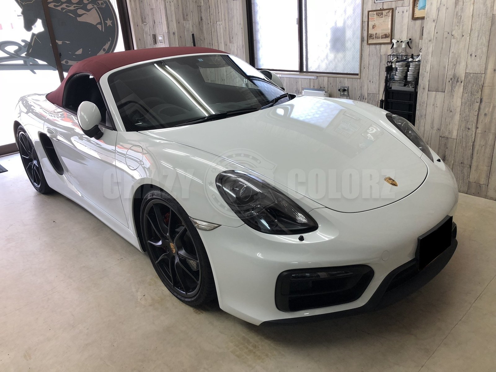 ポルシェ ボクスター GTS セラミックコーティング施工 東京