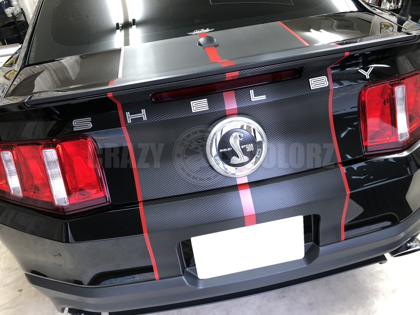 シェルビー GT500 リア カーボンストライプ 東京