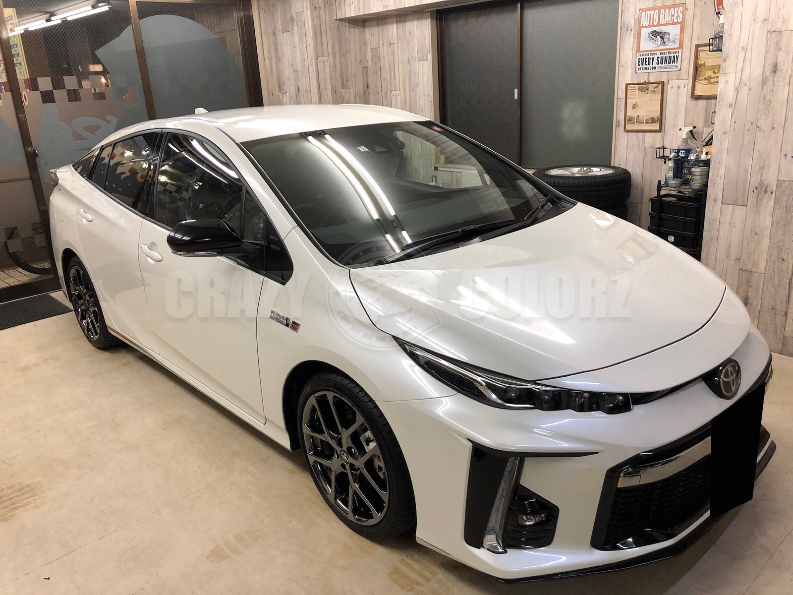 トヨタ プリウスPHV GR SPORT セラミックコーティング施工車両
